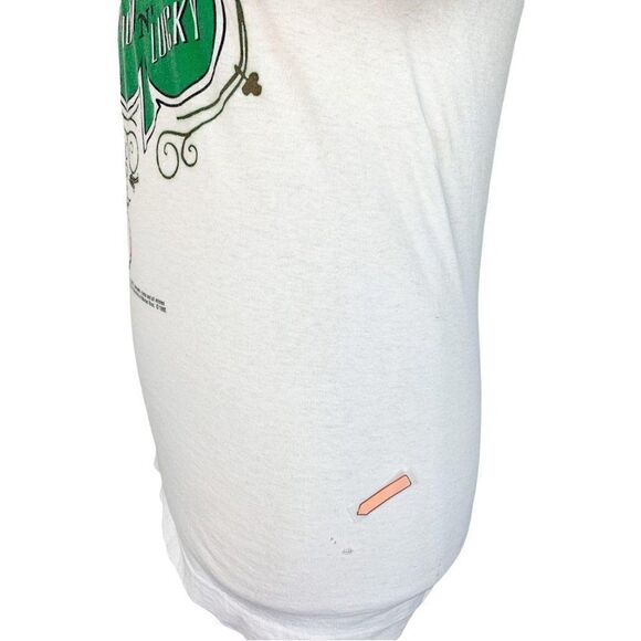 Vintage 1992 Bugs Bunny T-Shirt St Patrick's Day - Picture 5 of 6